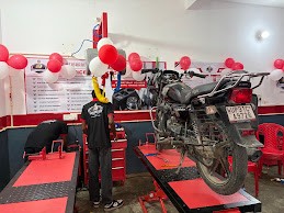 Doctor Garage bike servicing area
